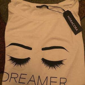 NWT Dreamer long sleeve lightweight sweatshirt